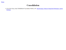Tablet Screenshot of consolidation.technicalanalysis.org.uk